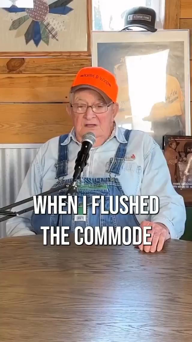 WHEN I FLUSHED THE COMMODE iFunny