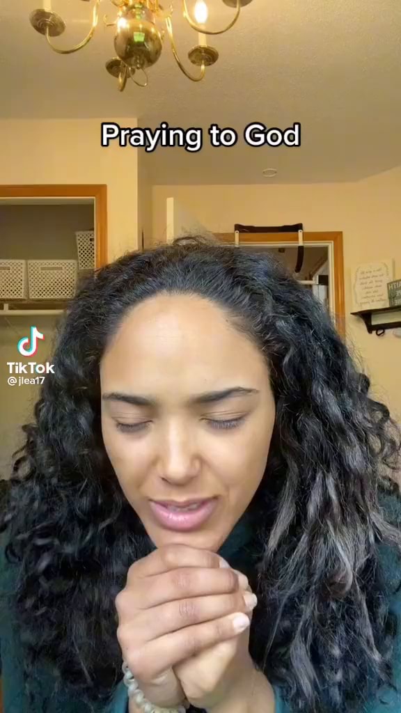 Praying to God TikTok - iFunny