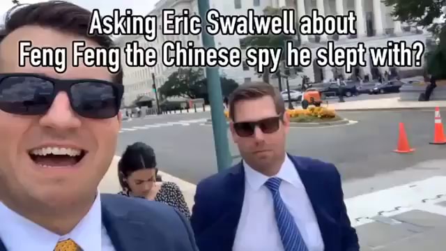 Asking Eric Swalwell about Feng Feng the Chinese spy he slept with ...