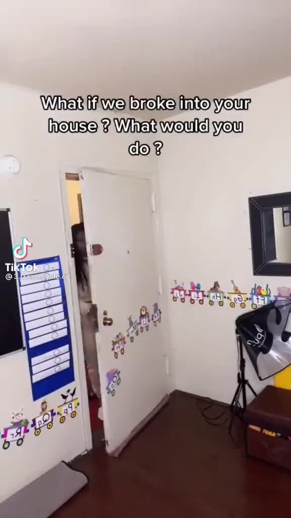 What if we broke into your house ? What would you do? Tik Tok. mancysee ...