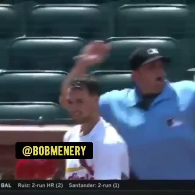 “The most awkward baseball ejection of all time.” iFunny