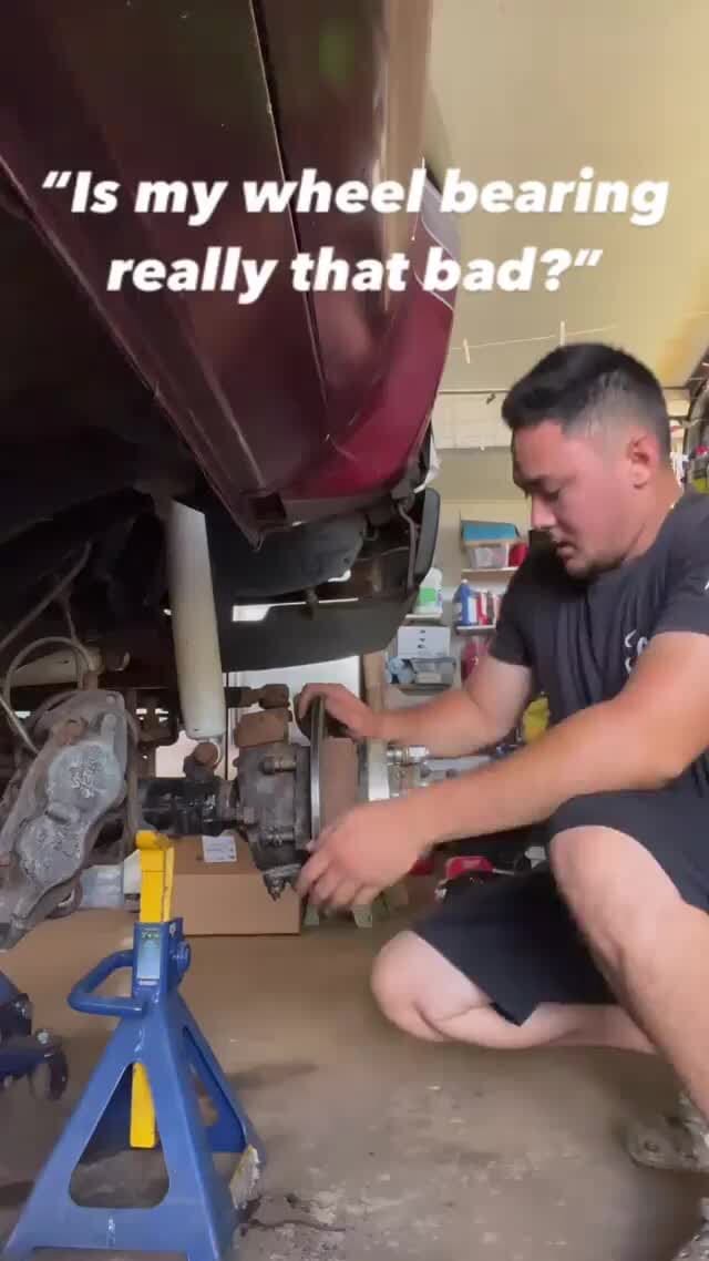 "Is my wheel bearing really that bad?" iFunny