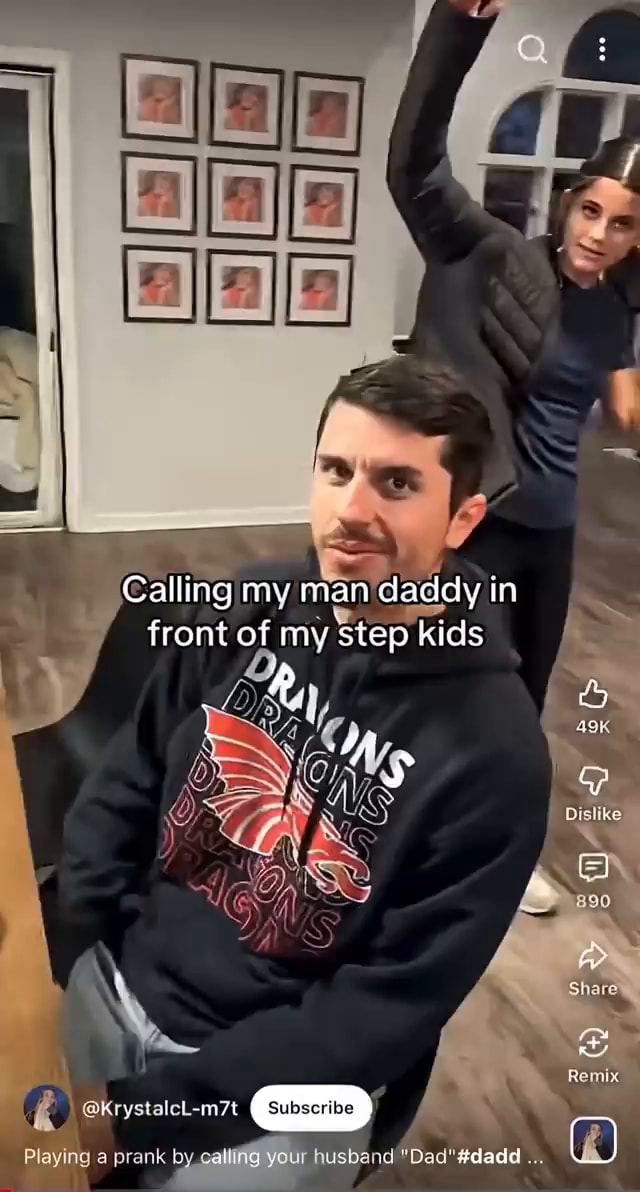 Calling my man daddy in front my Step Kids ifs @kKrystalcL-m7t Playing ...