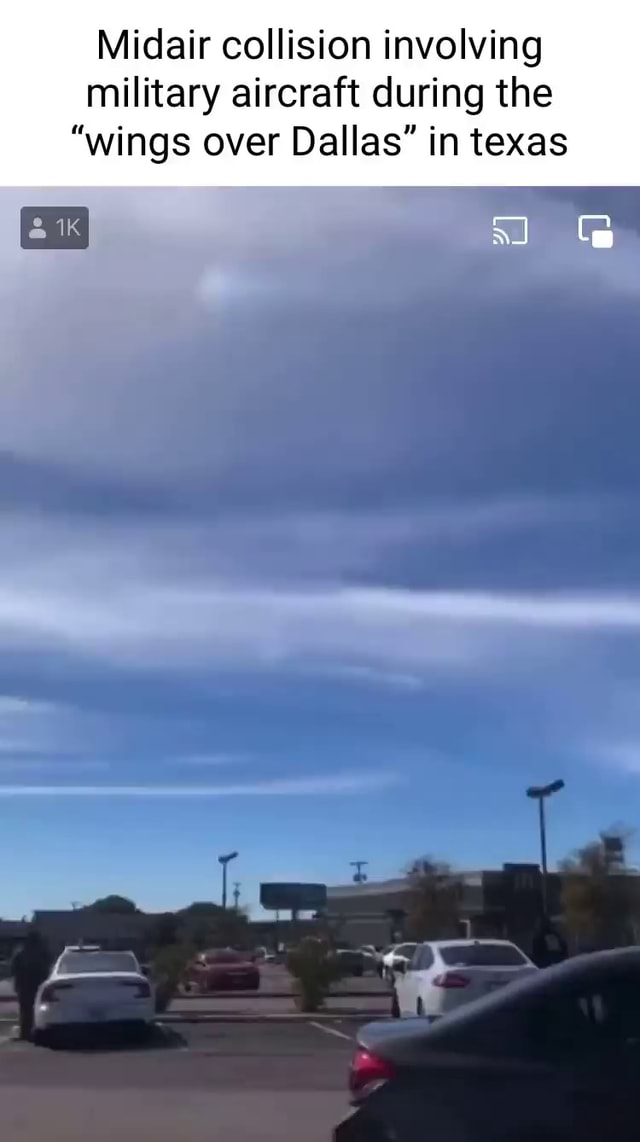 Midair collision involving military aircraft during the "wings over