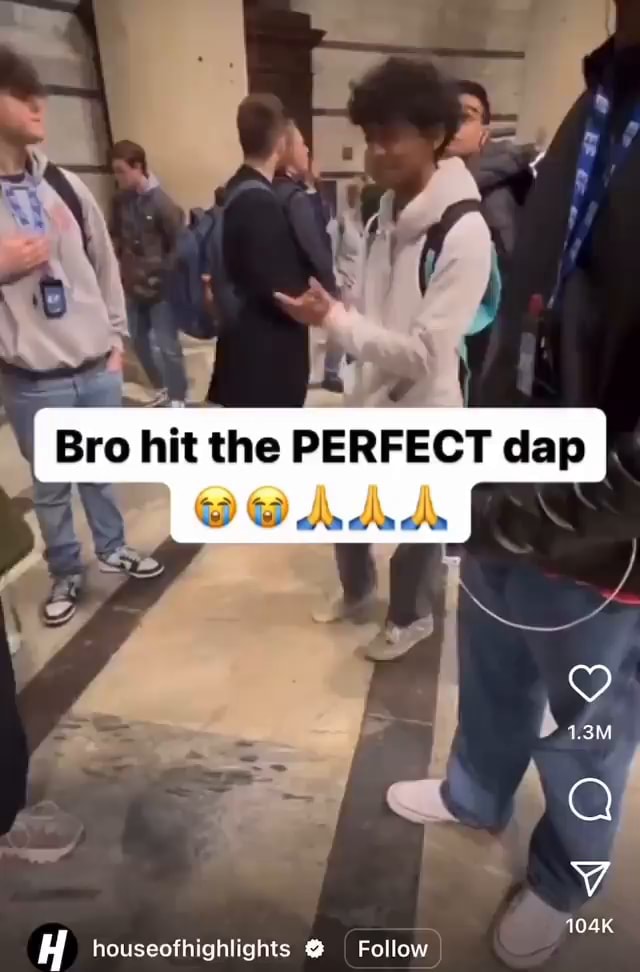 Bro hit the PERFECT dap I @@AAA houseofhighlights Follow - iFunny