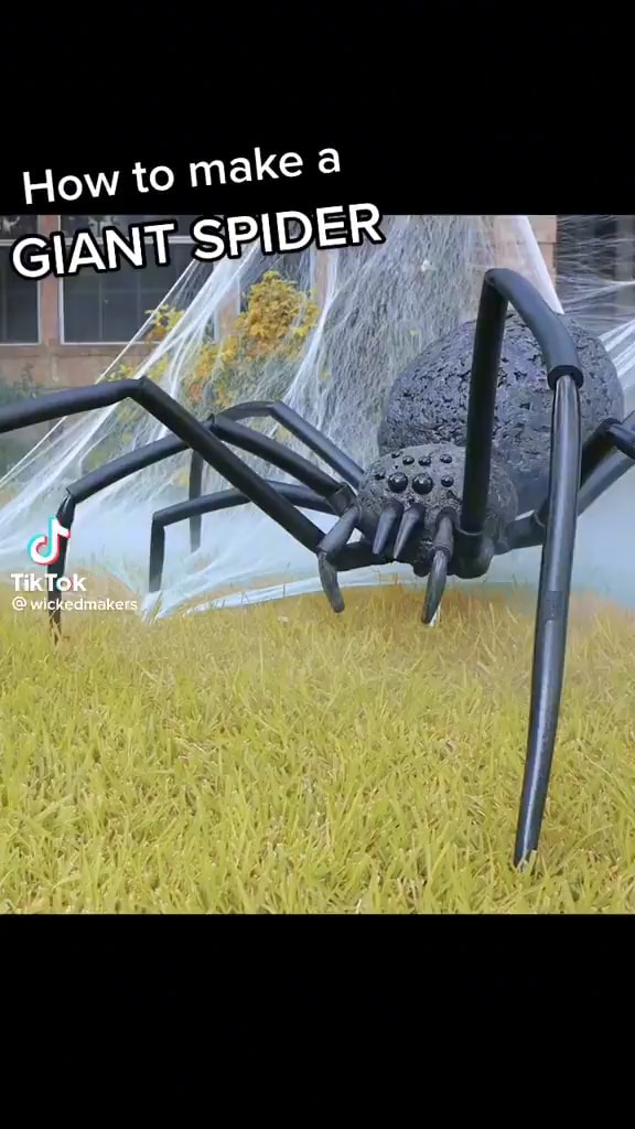 How to make GIANT SPIDER Tik TOK iFunny