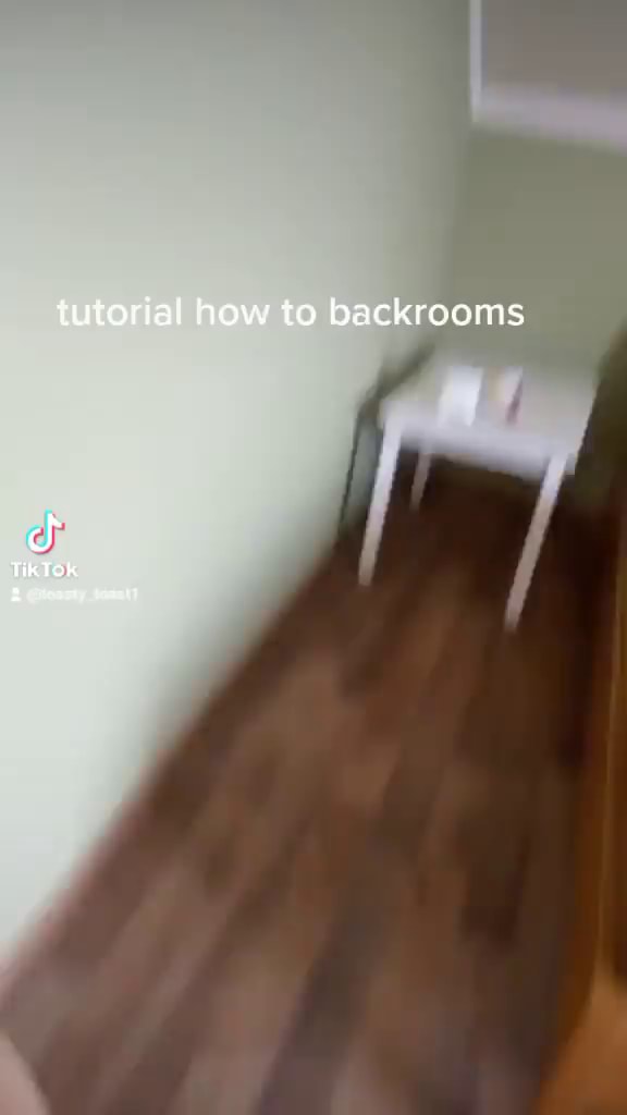 Tutorial Now to backrooms Tik TOk iFunny