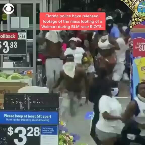 Looters At Walmart In Florida. - IFunny