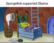 'SpongeBob supported Obama - iFunny