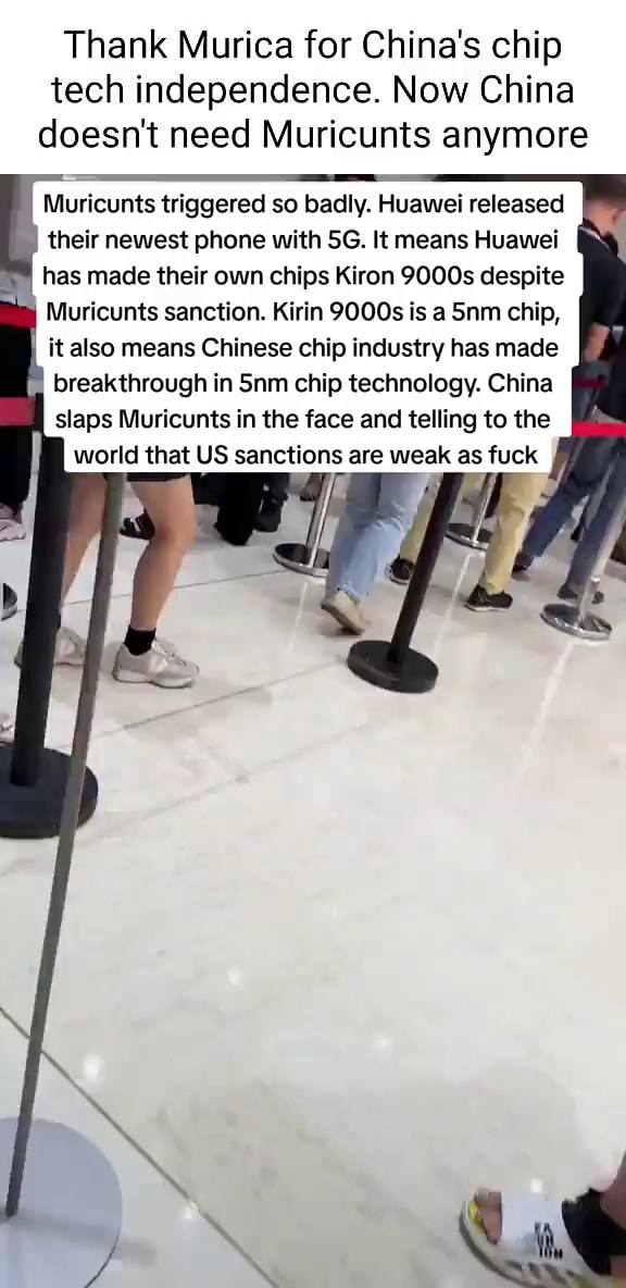 Thank Murica For China S Chip Tech Independence Now China Doesn T Need