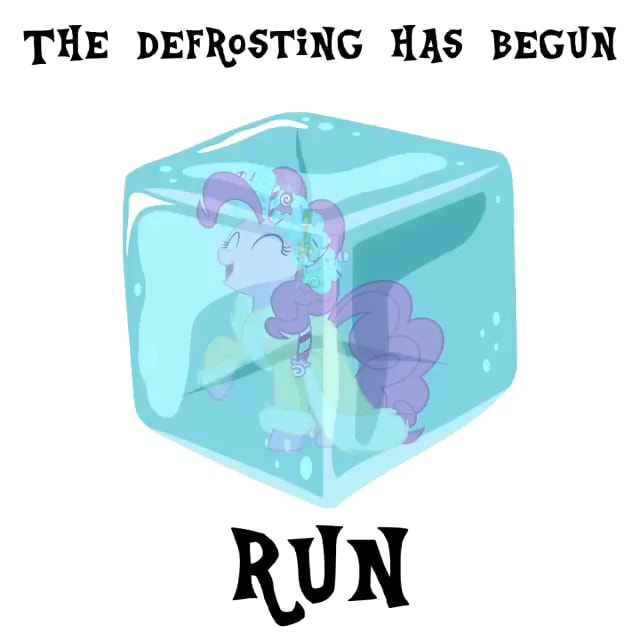 THE DEFROSTING HAS BEGUN RUN - IFunny