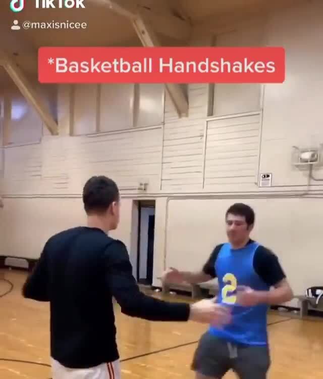 “Baksetball HandShakes Be Like 😂😂😂🤣👋🏻” "Basketball Handshakes iFunny