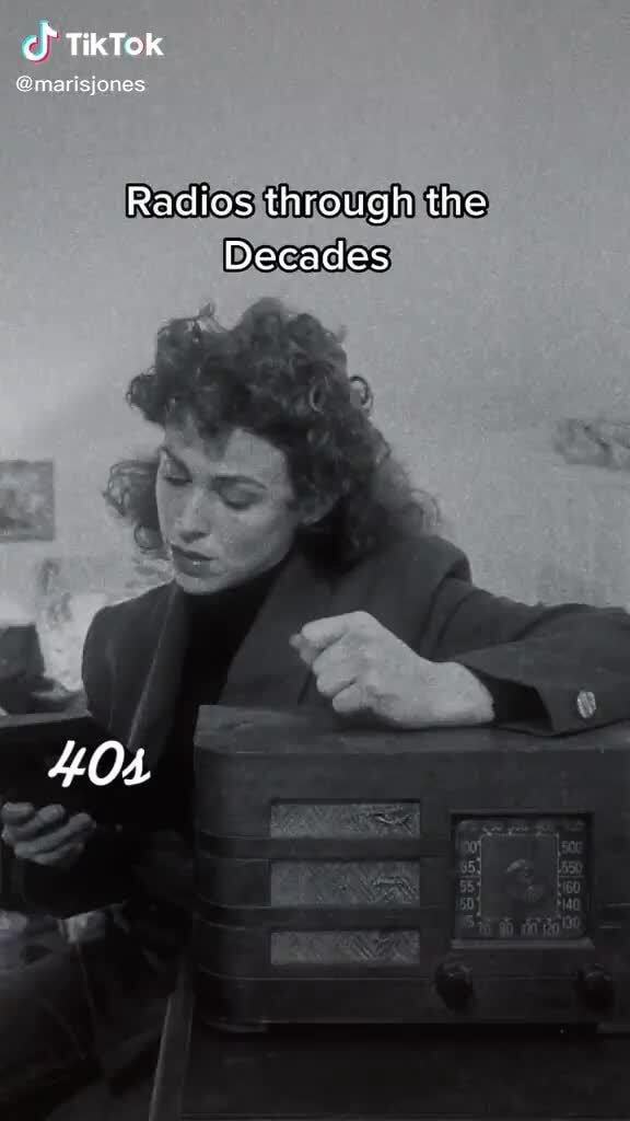 &marisjones Radios through the Decades AOL iFunny