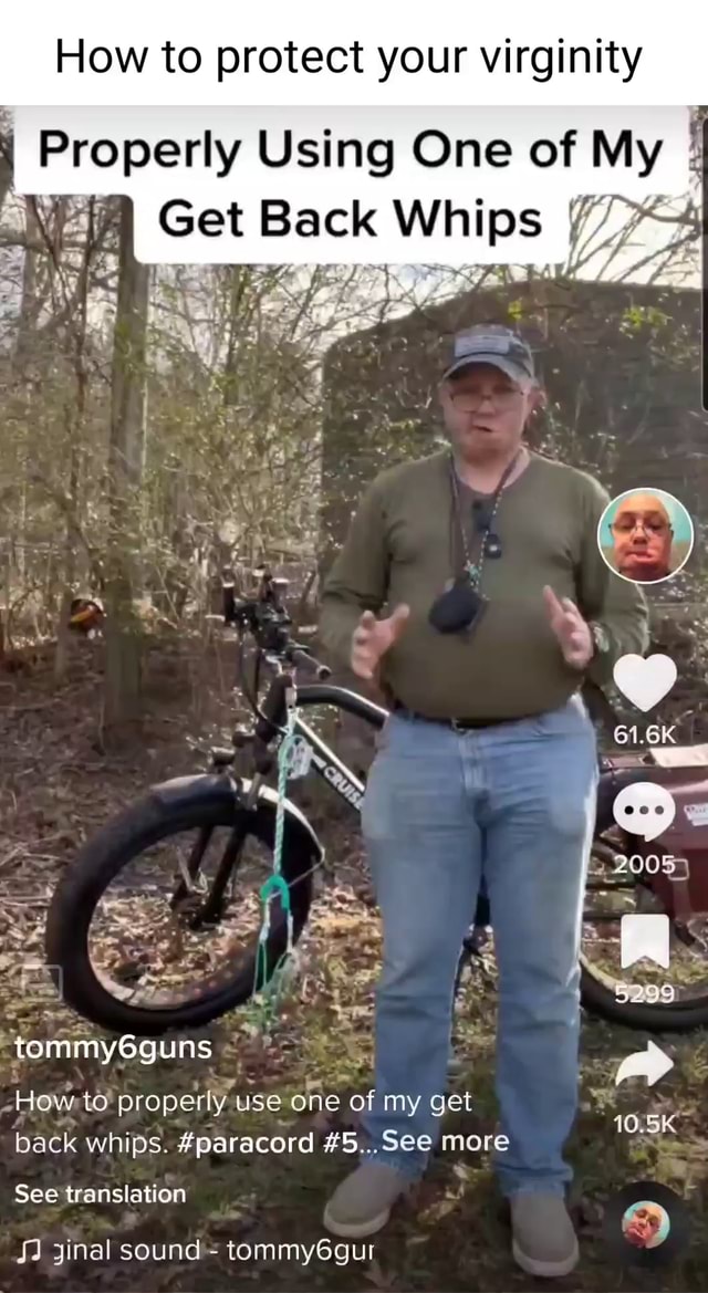 How to protect your virginity I Properly Using Back One of My How to