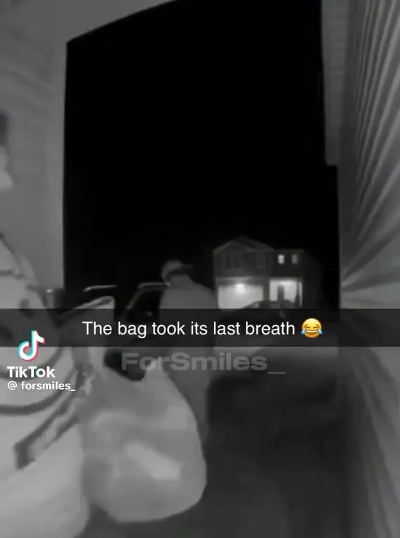 The bag took its last breath TikTok - iFunny