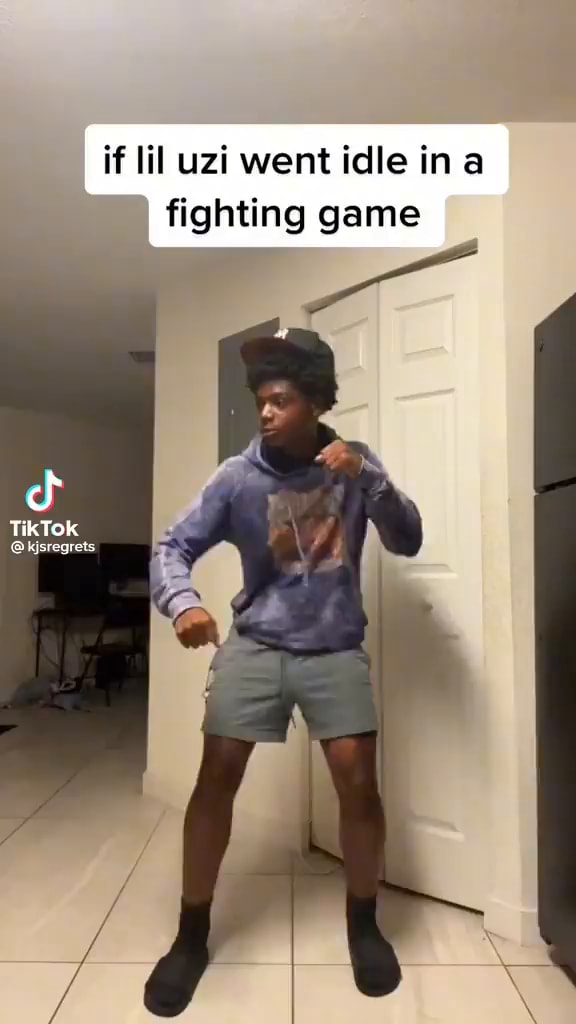 If lil uzi went idle in a fighting game TikTok - iFunny