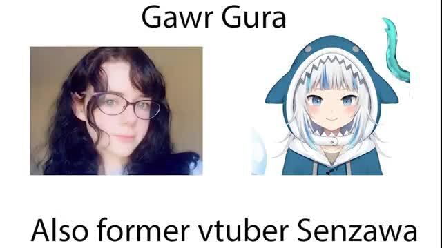 Gura Vtuber Face Reveal