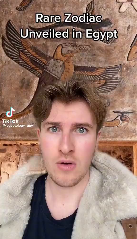 Rare Zodiac Unveiled in Egypt Tik Tok eaertiegs yuy iFunny