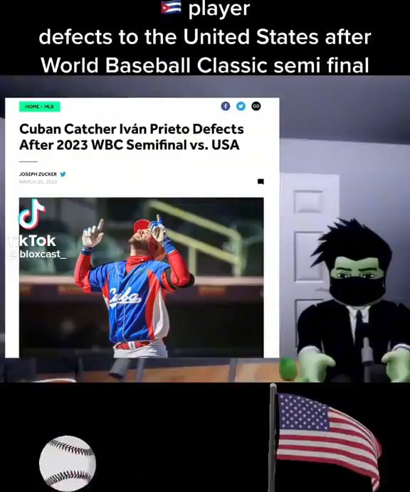 Cuban Catcher Iván Prieto Defects After 2023 WBC Semifinal vs. USA