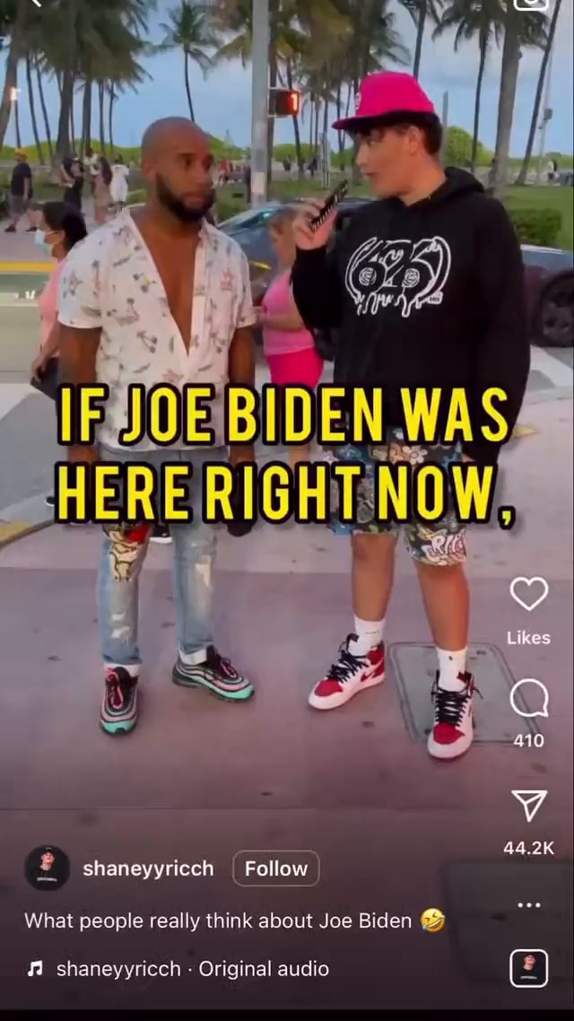 Shaneyyricch Follow What people really think about Joe Biden ...