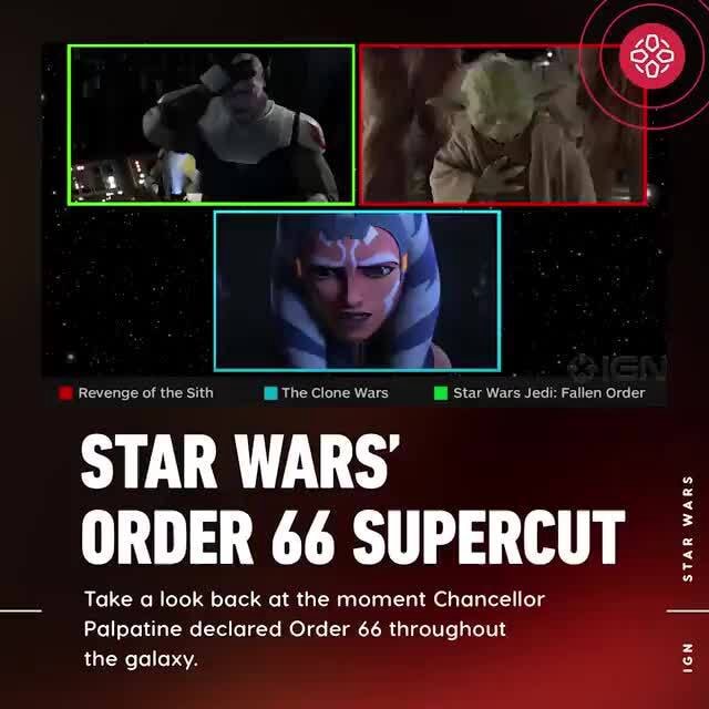 Revenge Of The Sith Clone Wars Supercut Revenge of the Sith E The Clone Wars HE Star Wars Jedi: Fallen Order