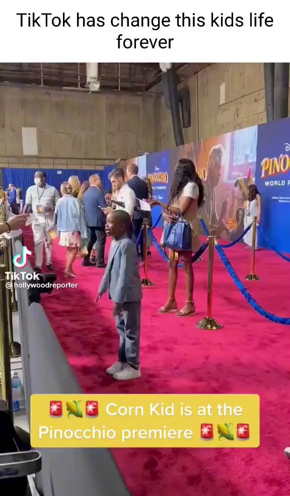 TikTok has change this kids life forever VikTok Corn Kid is at the