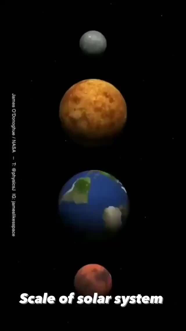 Scale Of Solar System Ifunny 