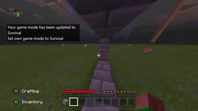 Your game mode has been updated to Survival Set own game mode to ...
