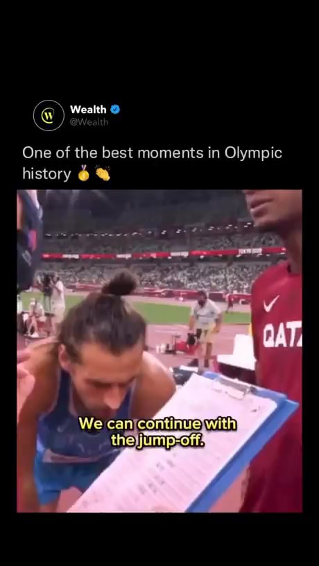 Wealth One Of The Best Moments In Olympic History - IFunny