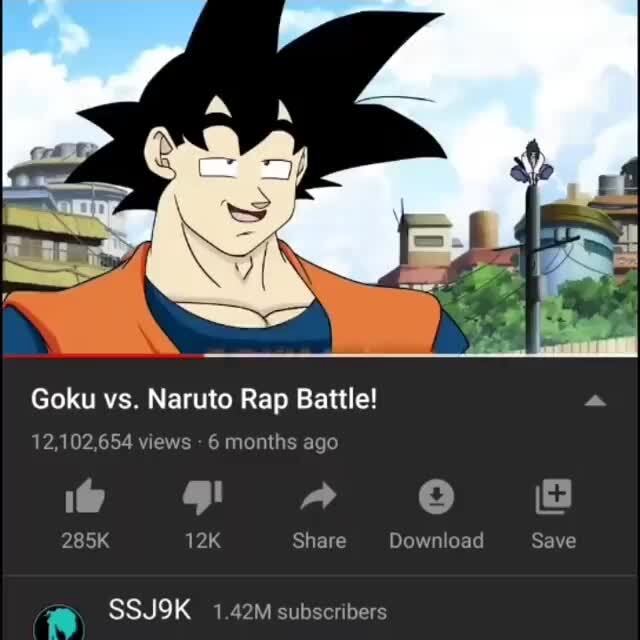  ¡Batalla de rap de Goku contra Naruto!  , , reproducciones hace meses 5K 2K Compartir Descargar mm Guardar