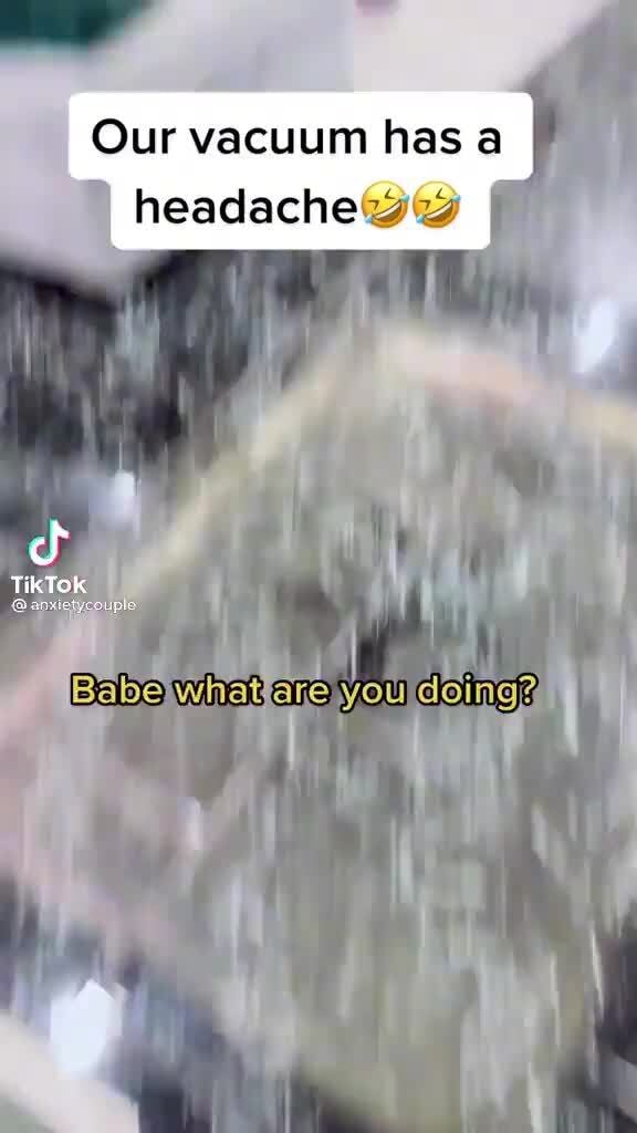 Our vacuum has headache TikTok iFunny