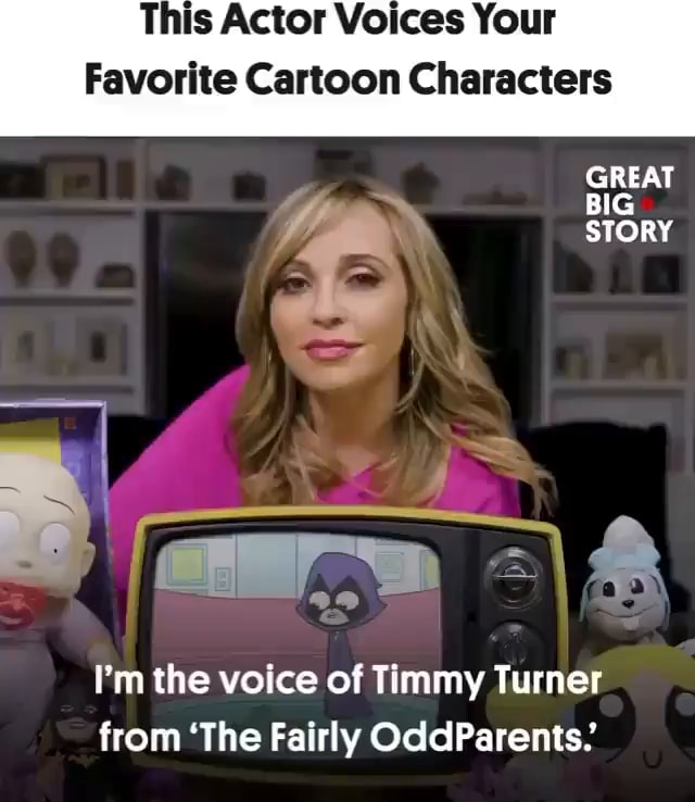 This Actor Voices Your Favorite Cartoon Characters GREAT BIG STORY I I ...