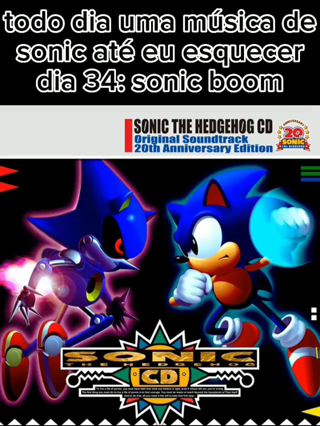 Tode cia uma mitisica cle sonic Gu esquecsr Cla sonic boom SONIC THE ...