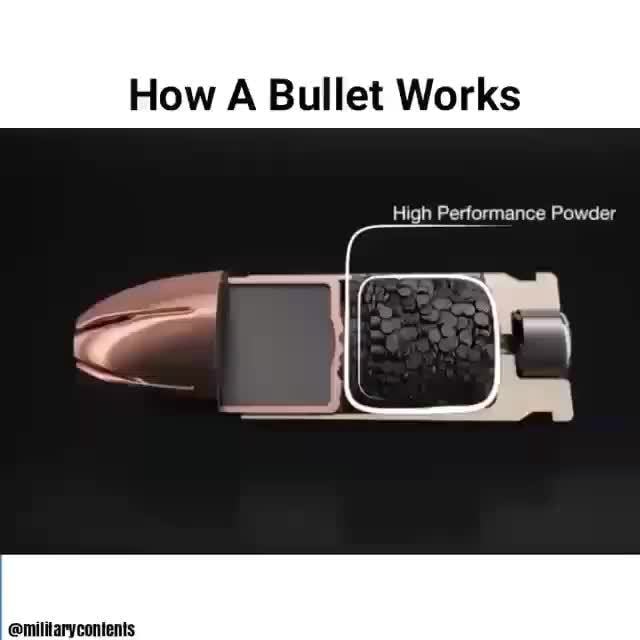 How A Bullet Works iFunny