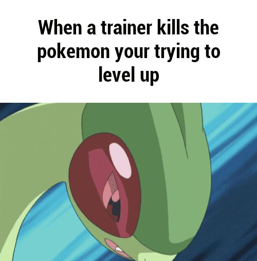 pokemon try harder meme