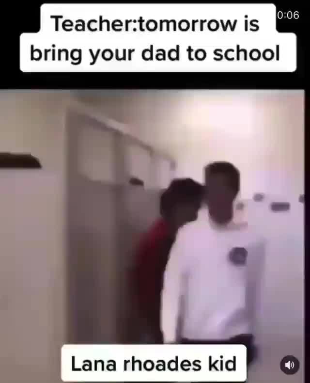 Is bring your dad to school Lana rhoades kid seo.title