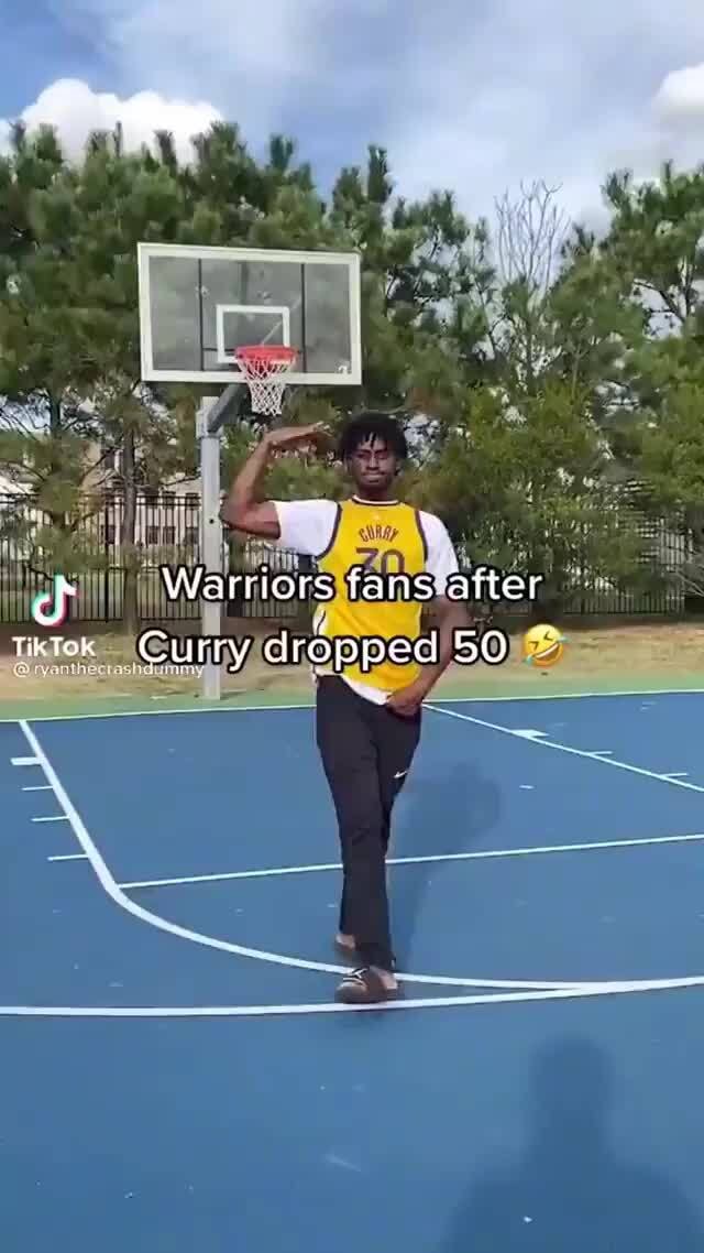 Warriors fans after Tiktok Curry dropped 50 iFunny