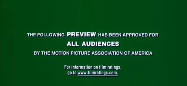 THE FOLLOWING PREVIEW HAS BEEN APPROVED FOR ALL AUDIENCES BY THE MOTION ...