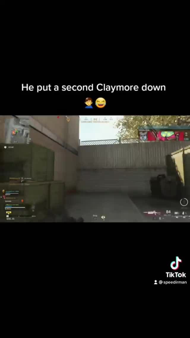 He Put A Second Claymore Down TikTok speedirman 