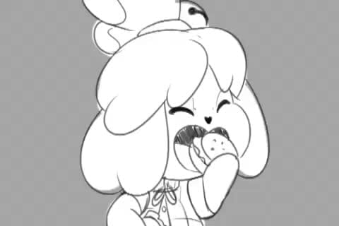 The most dummy thicc Isabelle ever - iFunny