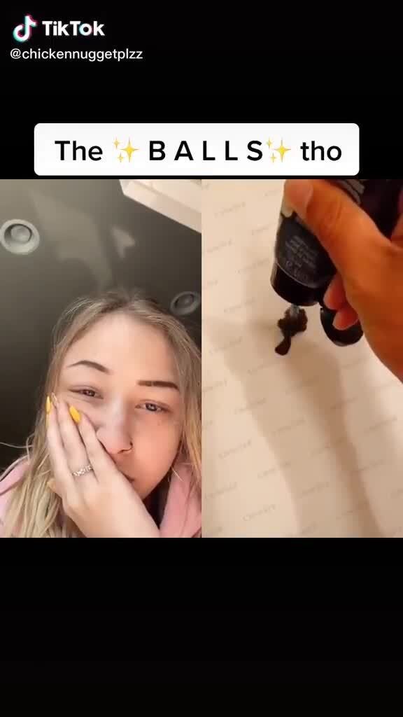 Of Tiktok Chickennuggetplzz The Balls Tho Ifunny 1190