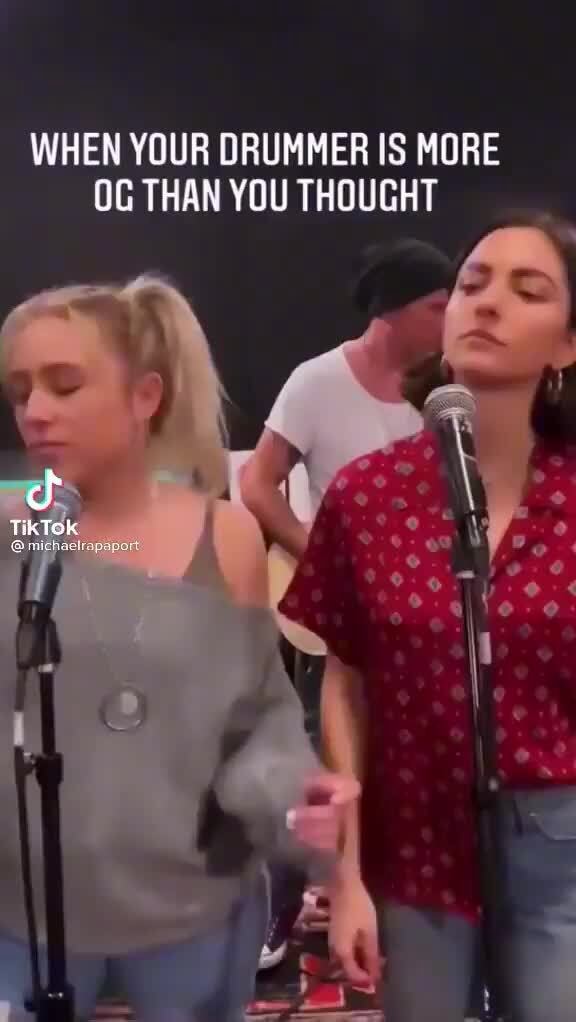 WHEN YOUR DRUMMER IS MORE OG THAN YOU THOUGHT iFunny