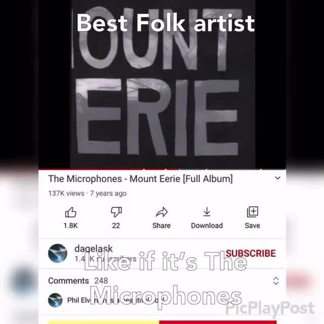 Best Folk artist The Microphones Mount Eerie [Full Album] 137K view