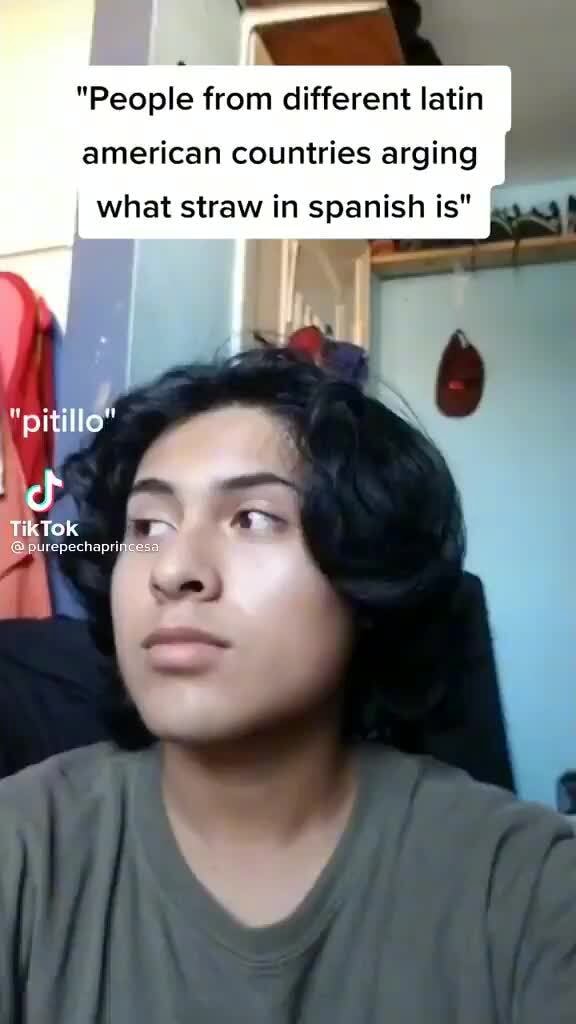 "People from different latin american countries arging what straw in