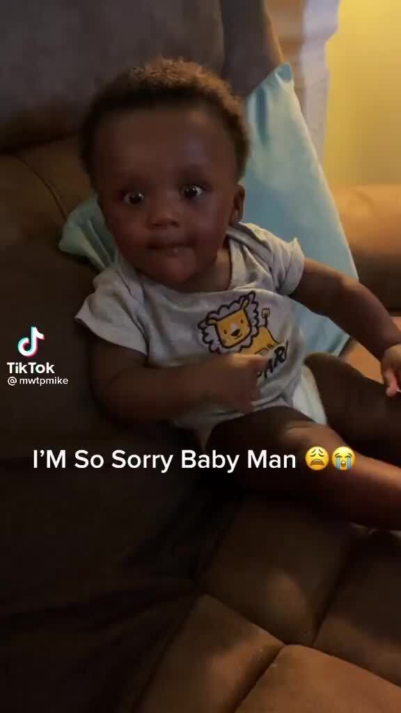 TikTok I'M So Sorry Baby Man - iFunny