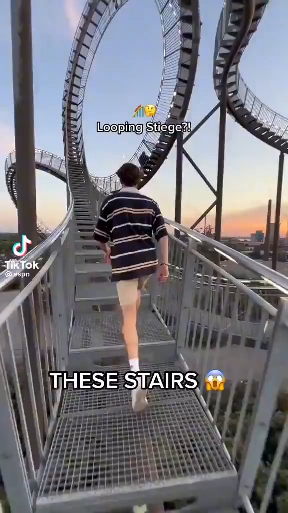 Looping Stiege?! Tik Tok THESE STAIRS iFunny