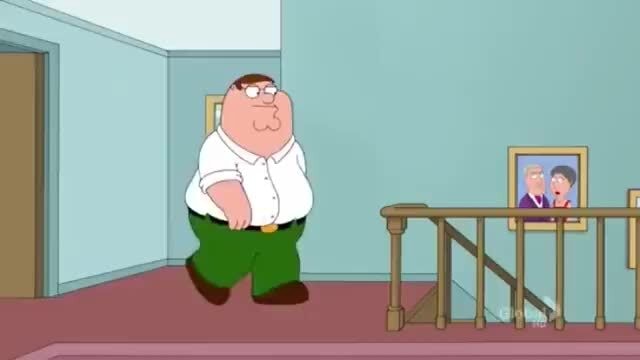 Peter Griffin Dies Falling Down Stairs - iFunny