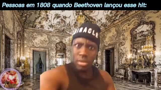 Pessoas em quando Beethoven lançou esse hit iFunny Brazil