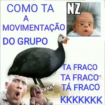 COMO TA MOVIMENTAÇÃO DO GRUPO A FRACO TA FRACO TÁ FRACO - iFunny