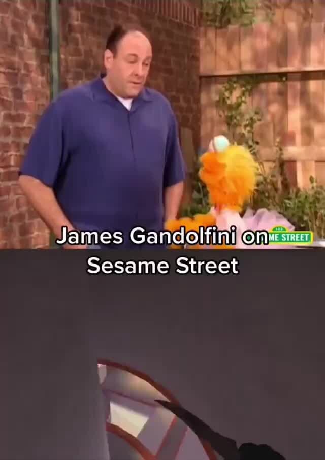 James Gandolfini on Sesame Street iFunny Brazil